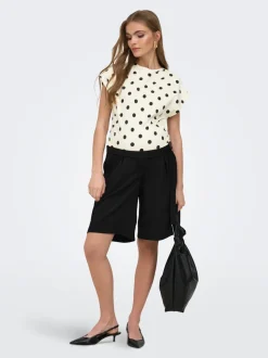 OLMVICTORIA Vita alta Regular Fit Bermuda