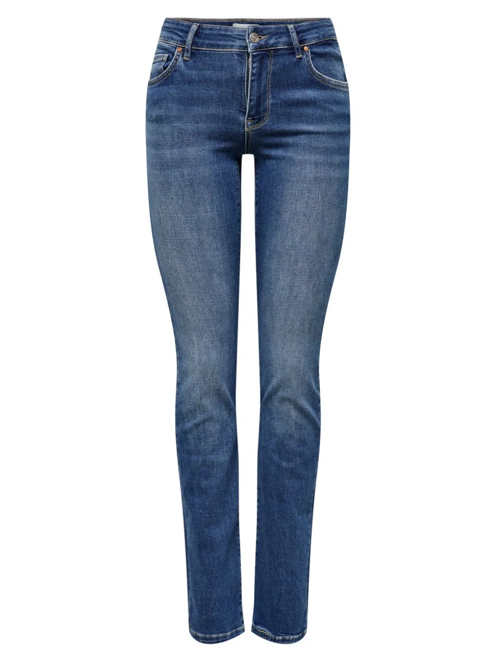 ONLALICIA Vita media Straight Fit Jeans
