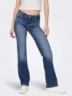 ONLALICIA Vita media Straight Fit Jeans