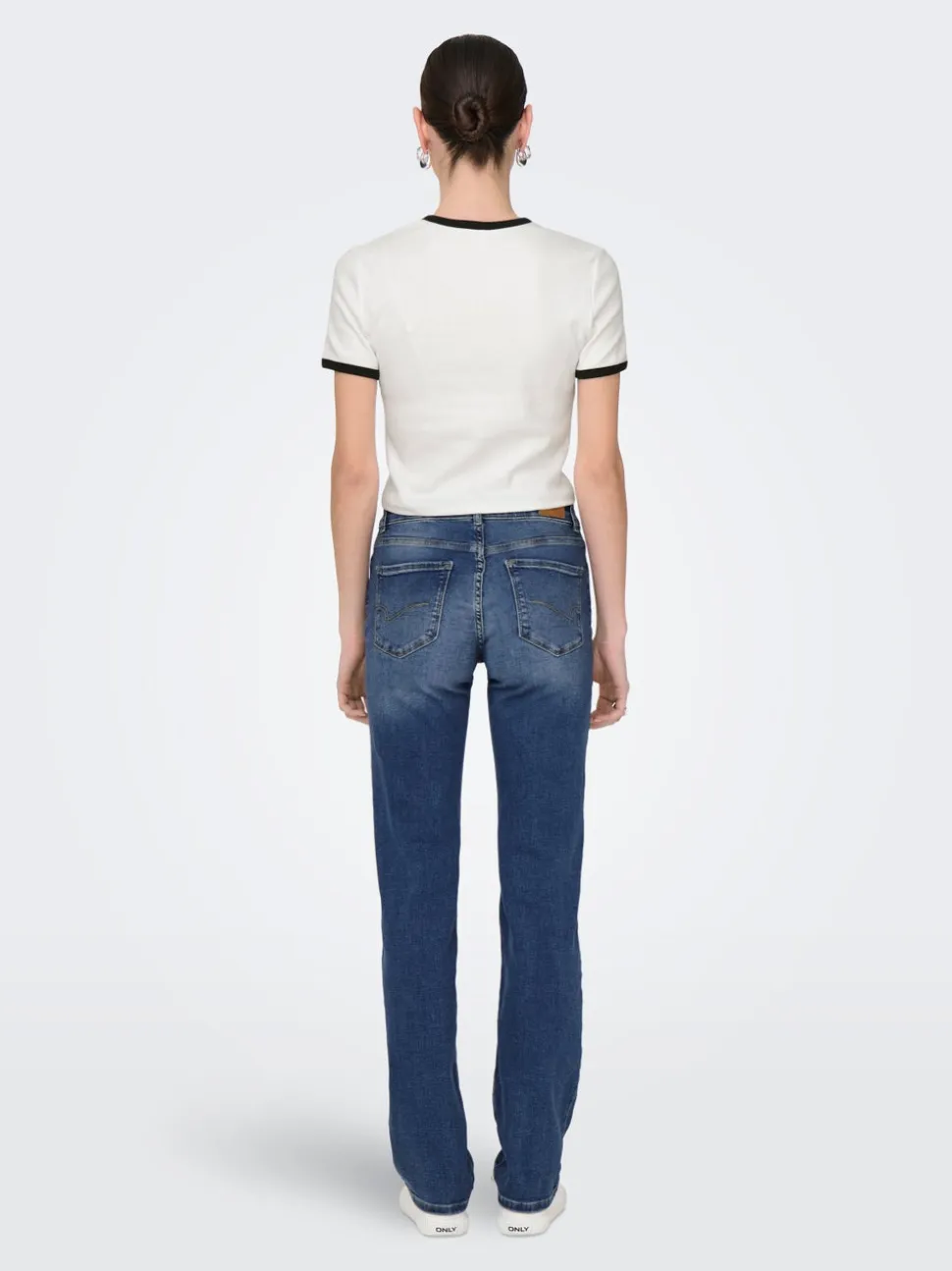 ONLALICIA Vita media Straight Fit Jeans