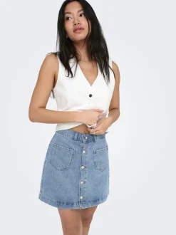 ONLAMAZING Denim Gonna in jeans Gonna pantaloncino