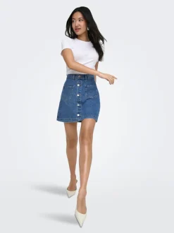 ONLAMAZING Denim Gonna in jeans Gonna pantaloncino