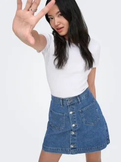 ONLAMAZING Denim Gonna in jeans Gonna pantaloncino