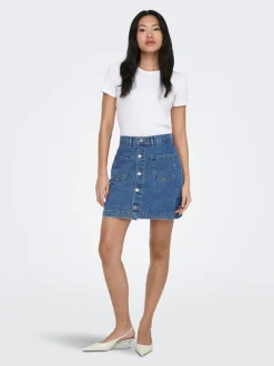 ONLAMAZING Denim Gonna in jeans Gonna pantaloncino