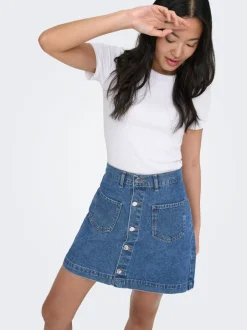 ONLAMAZING Denim Gonna in jeans Gonna pantaloncino