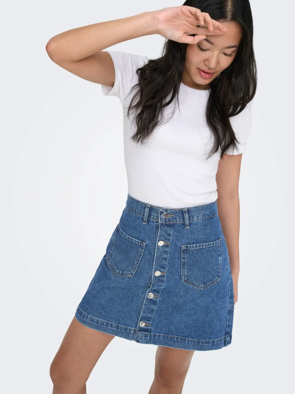 ONLAMAZING Denim Gonna in jeans Gonna pantaloncino