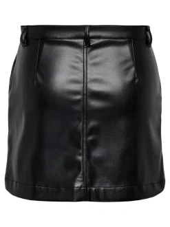 ONLAMAZING-LIORA Gonna in pelle Gonna pantaloncino