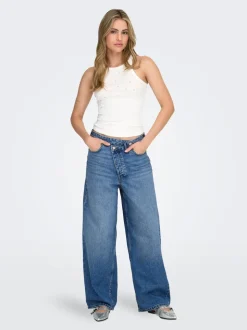 ONLAMBER Vita bassa Baggy Fit Jeans