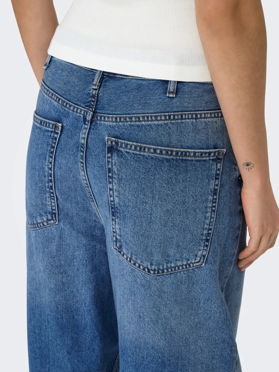 ONLAMBER Vita bassa Baggy Fit Jeans