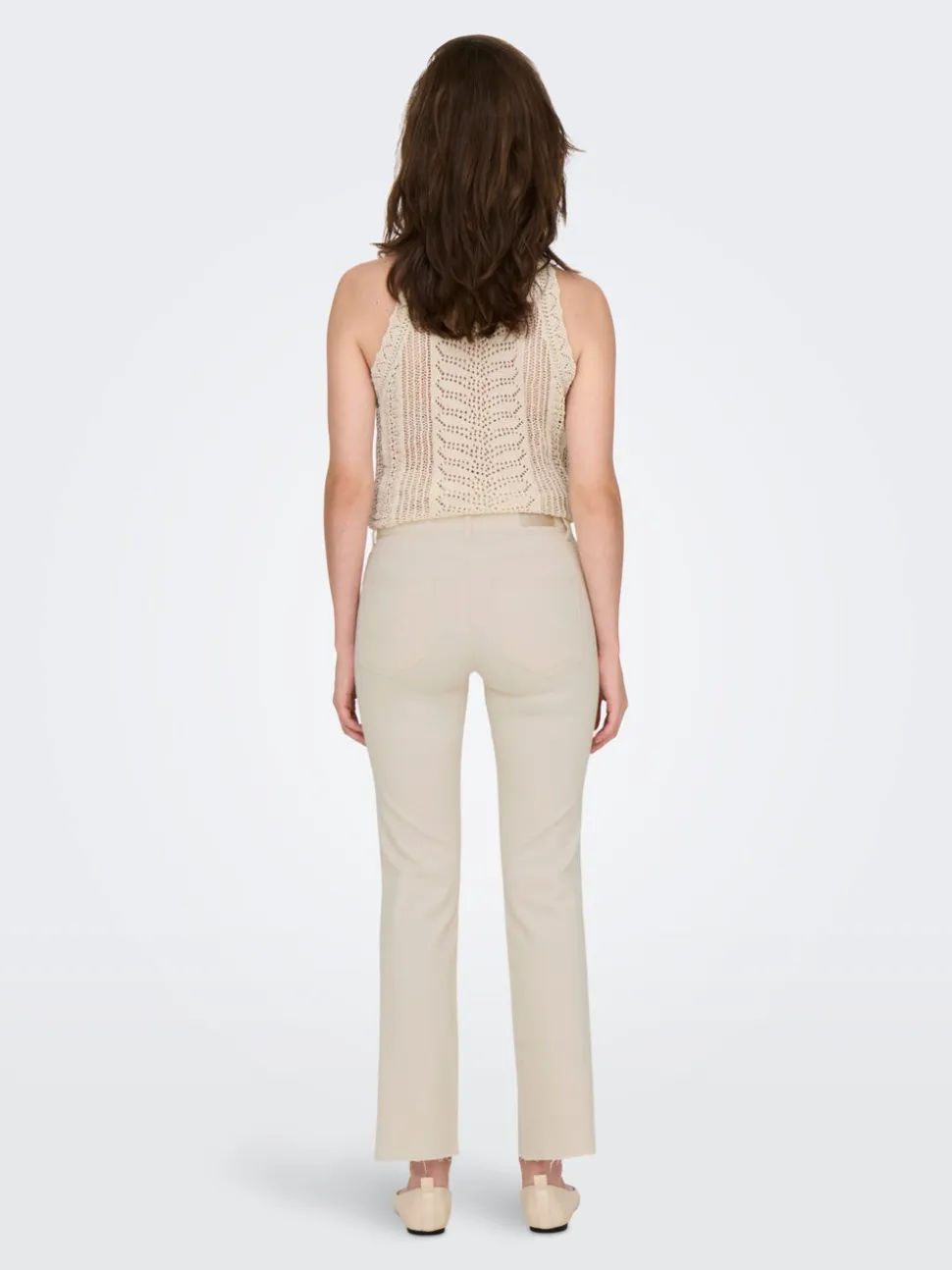 ONLANN-KENYA Vita media Flared Fit Jeans