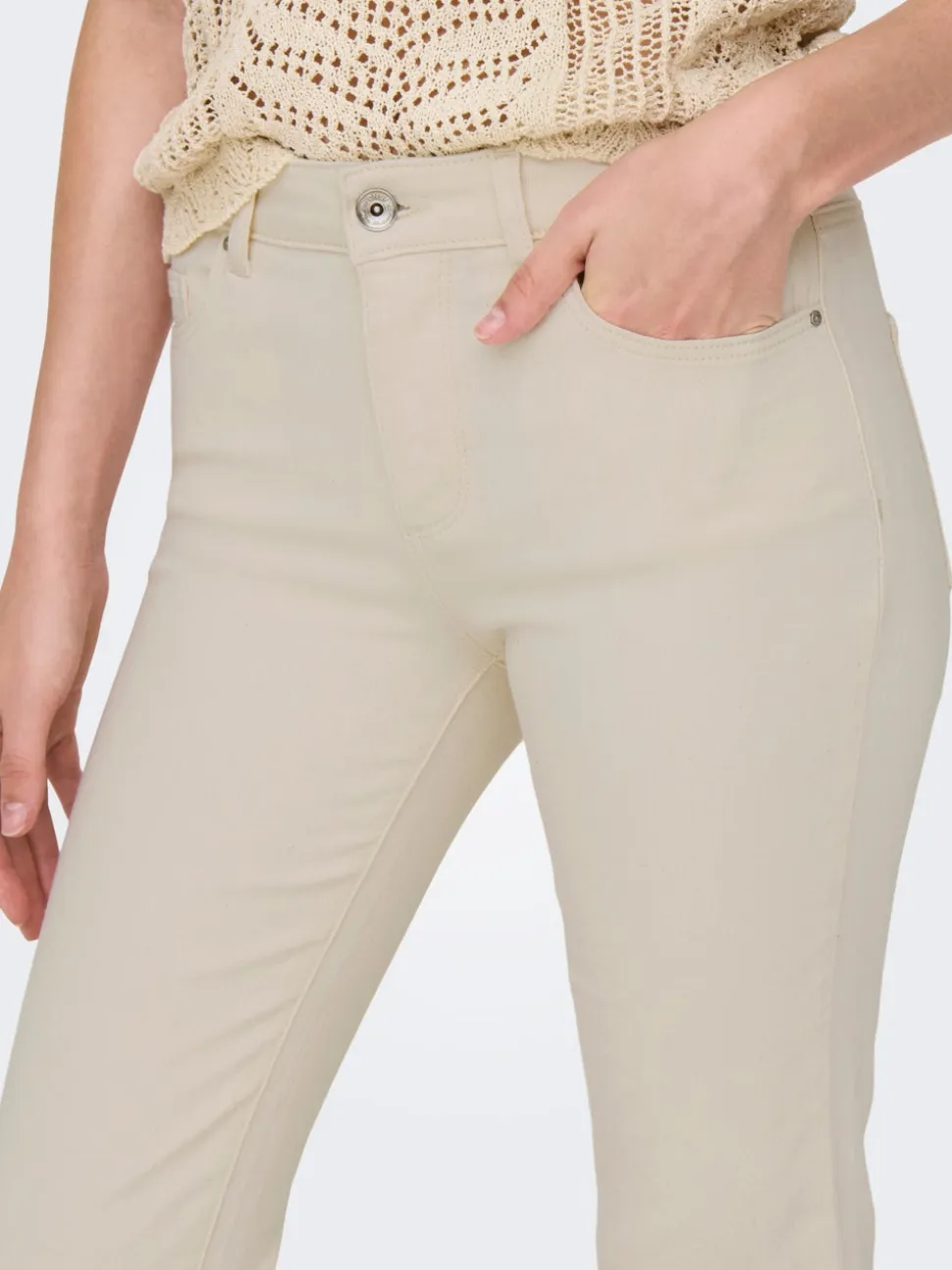 ONLANN-KENYA Vita media Flared Fit Jeans
