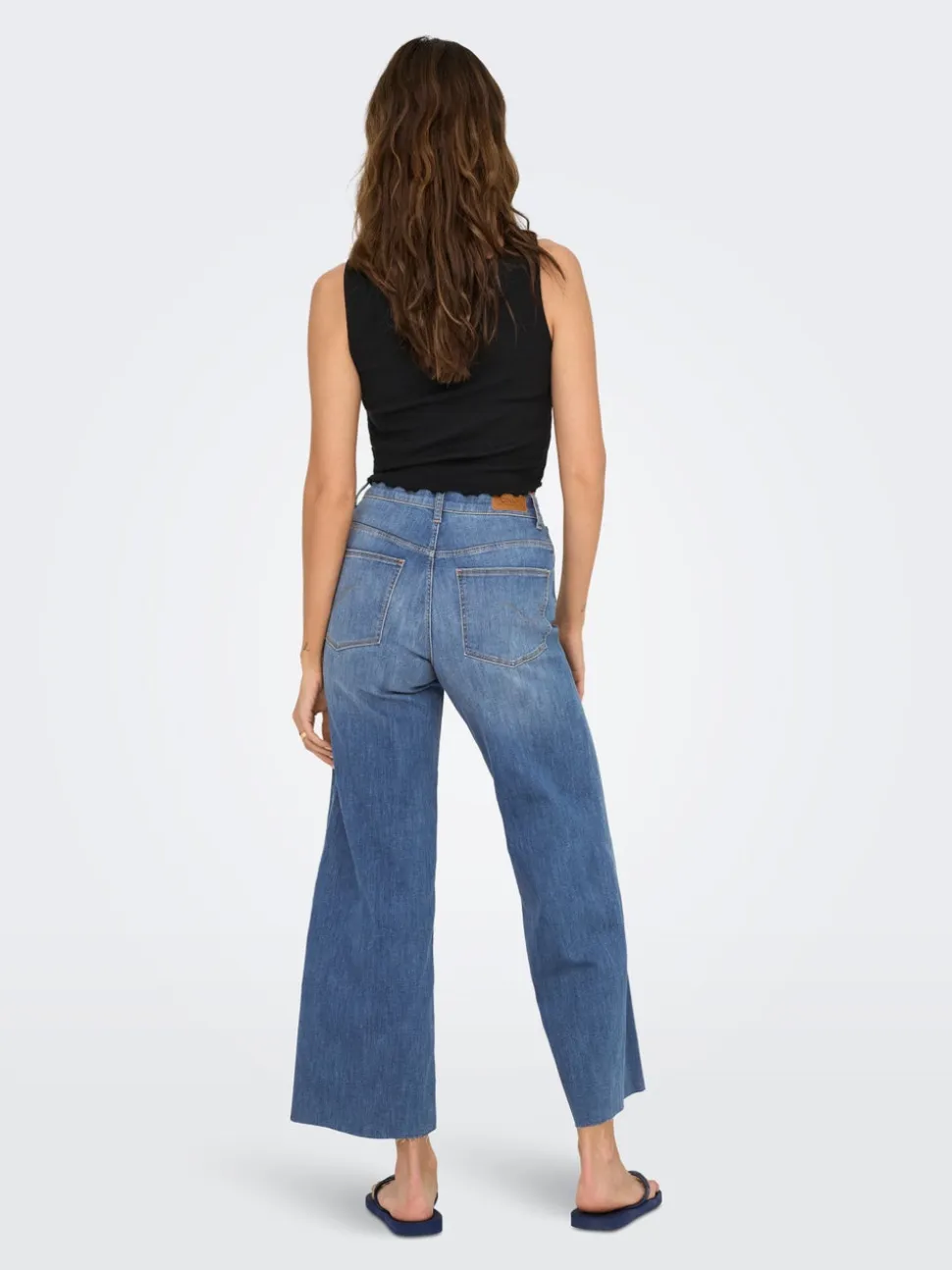 ONLANN-MADISON Vita alta Cropped Fit Jeans