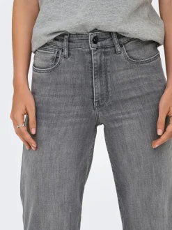ONLANN-MADISON Vita alta Cropped Fit Jeans
