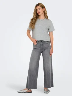 ONLANN-MADISON Vita alta Cropped Fit Jeans