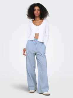 ONLAUGUSTA Regular Fit Pantaloni a gamba larga