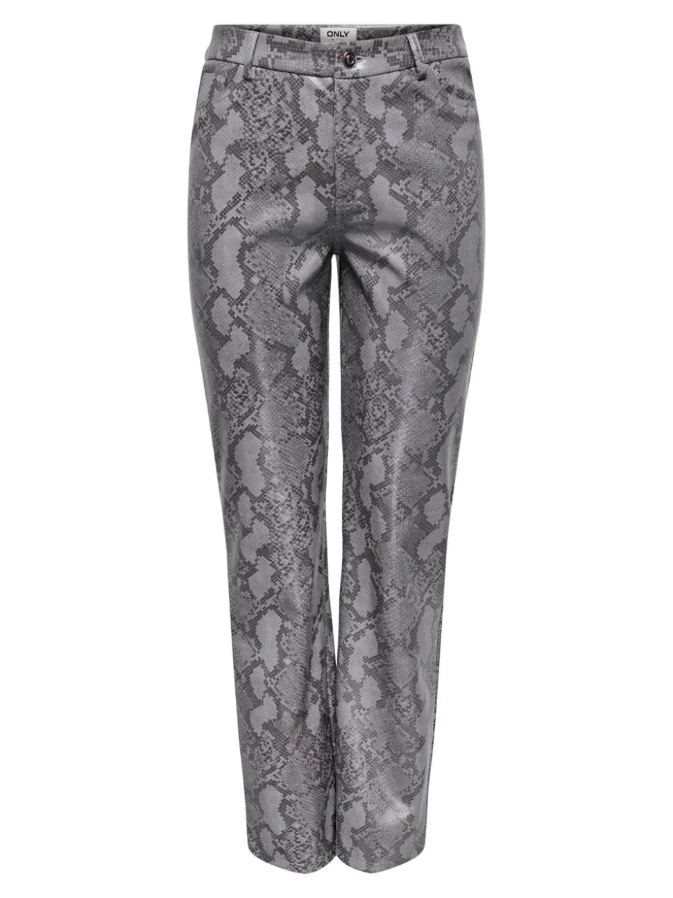 ONLAZULA Straight Fit Pantaloni in finta pelle