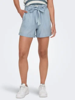 ONLBEA Vita alta Regular Fit Bermuda in jeans