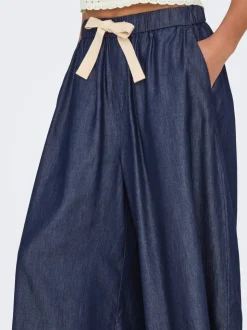 ONLBEA Vita alta Wide Leg Fit Lunghezza alla caviglia Jeans