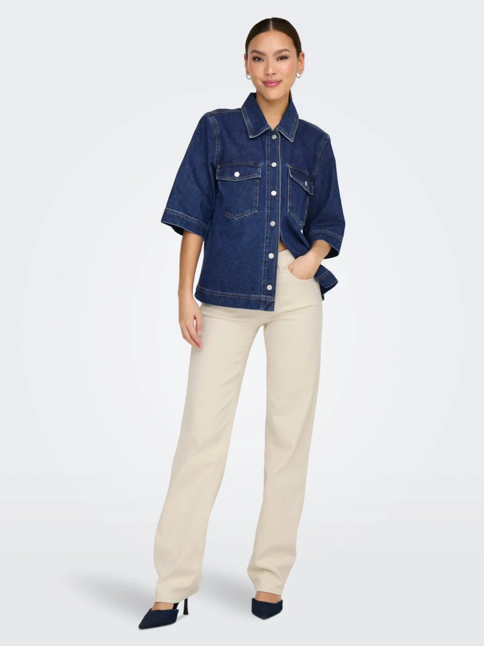 ONLBELLE Camicia in jeans