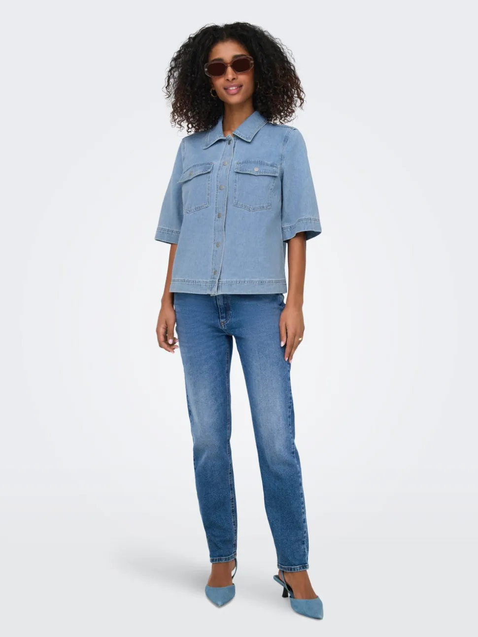 ONLBELLE Camicia in jeans