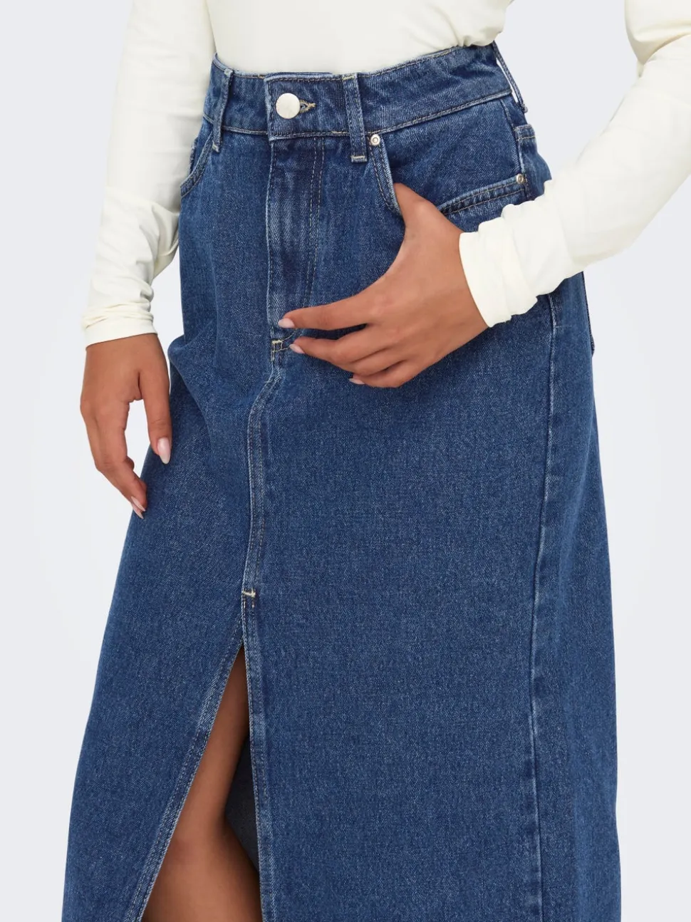 ONLBIANCA Denim Gonna in jeans Gonna midi