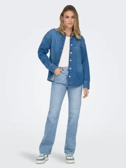 ONLBILLIE Vita alta Straight Fit Jeans