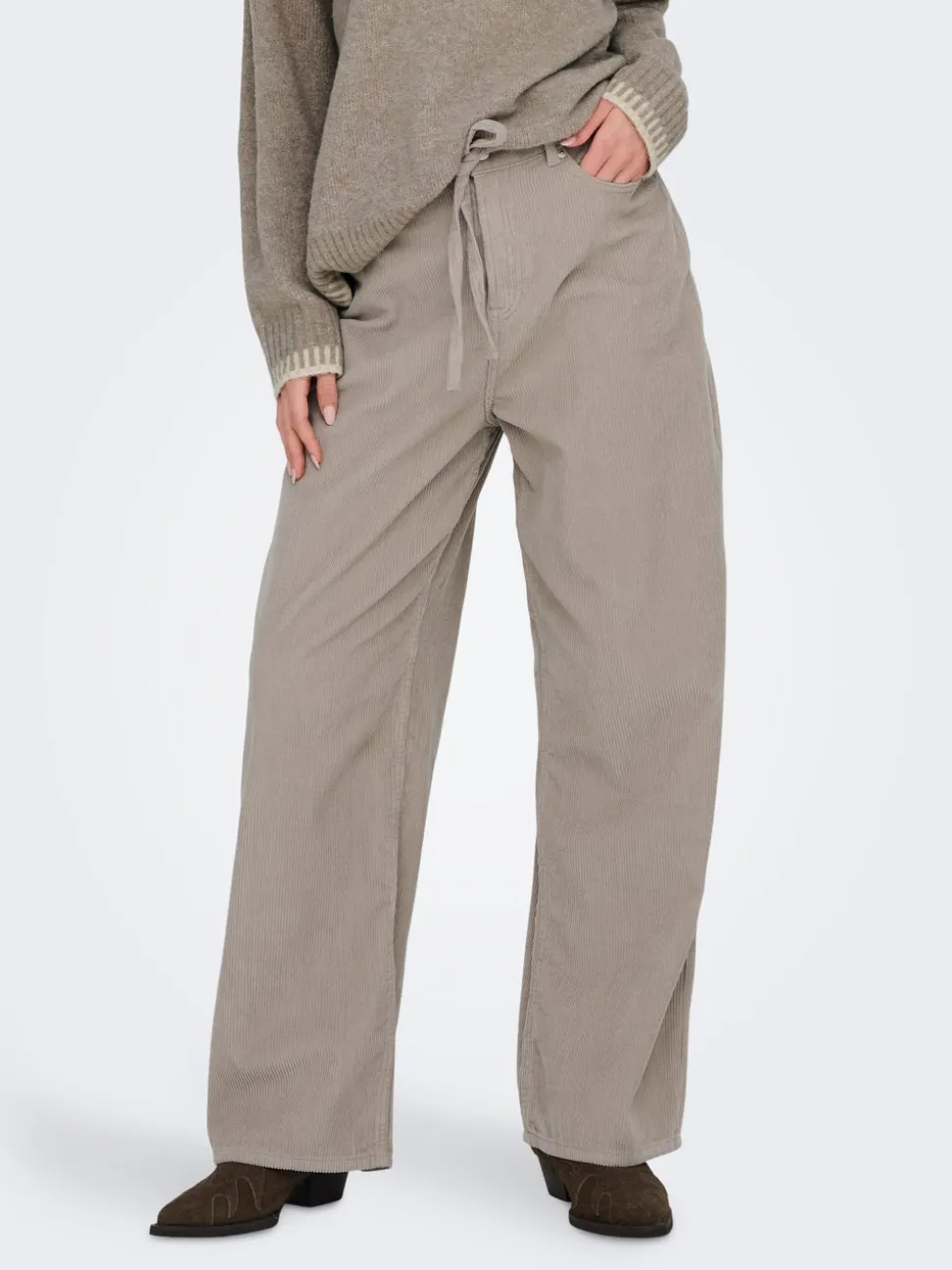 ONLBLEECKER Baggy Fit Pantaloni a gamba larga