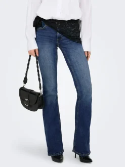 ONLBLUSH Vita bassa Flared Fit Jeans