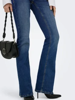 ONLBLUSH Vita bassa Flared Fit Jeans