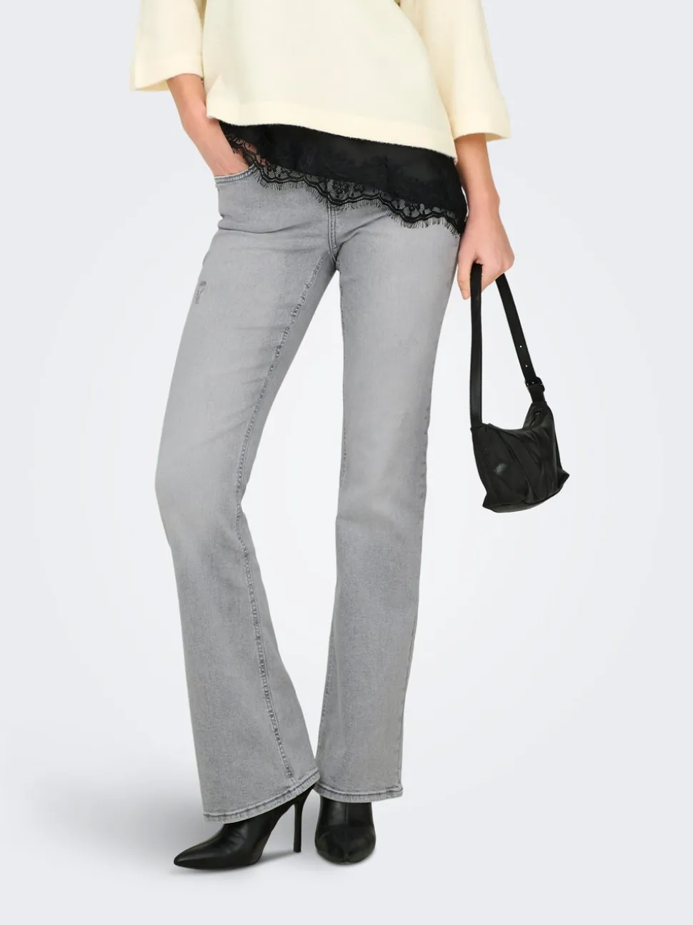ONLBLUSH Vita media Flared Fit Jeans