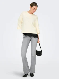 ONLBLUSH Vita media Flared Fit Jeans