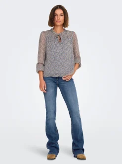 ONLBLUSH Vita media Flared Fit Jeans