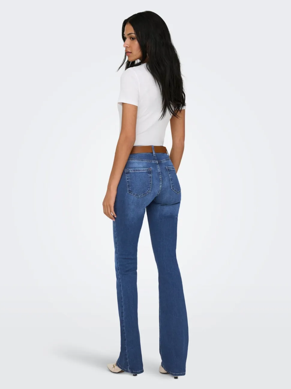 ONLBLUSH Vita media Flared Fit Jeans