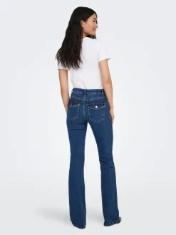 ONLBLUSH Vita media Flared Fit Jeans