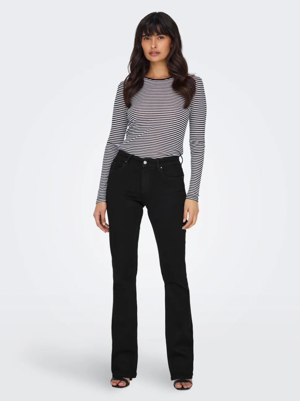 ONLBLUSH Vita media Flared Fit Jeans