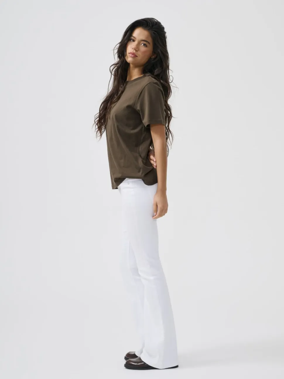 ONLBLUSH Vita media Flared Fit Jeans