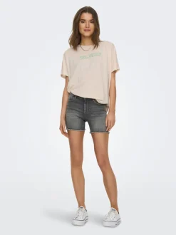 ONLBLUSH Vita media Regular Fit Bermuda in jeans