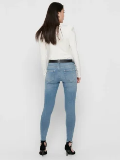 ONLBLUSH Vita media Skinny Fit Lunghezza alla caviglia Jeans