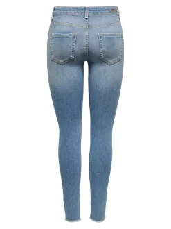 ONLBLUSH Vita media Skinny Fit Lunghezza alla caviglia Jeans
