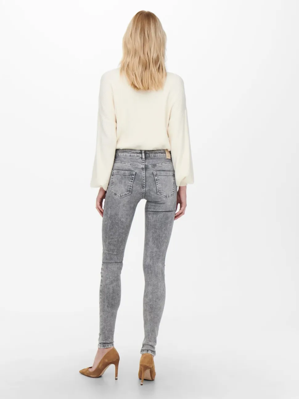 ONLBLUSH Vita media Skinny Fit Jeans