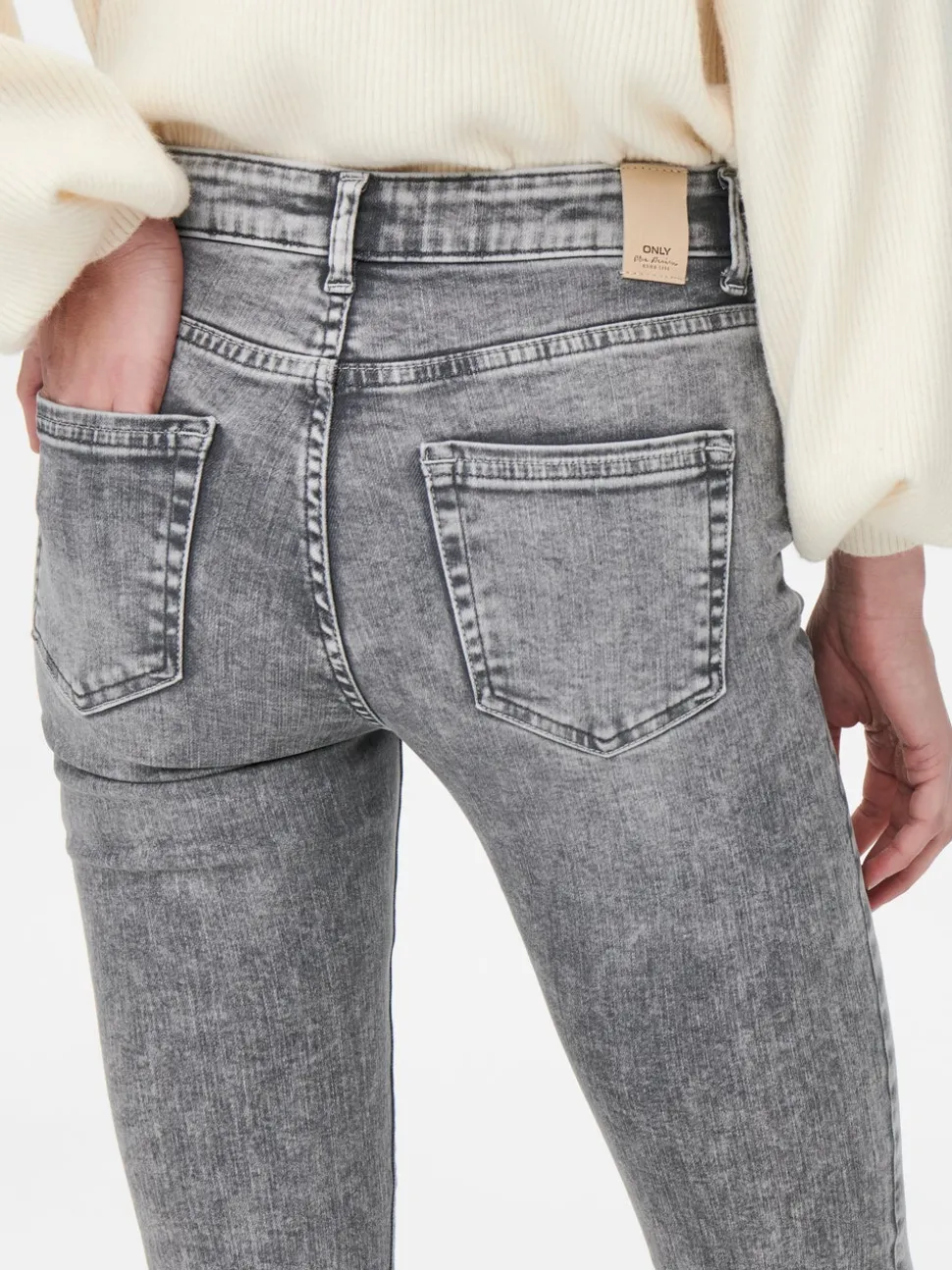 ONLBLUSH Vita media Skinny Fit Jeans