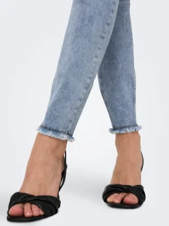 ONLBLUSH Vita media Skinny Fit Lunghezza alla caviglia Jeans