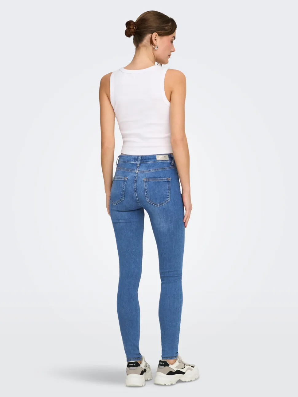 ONLBLUSH Vita media Skinny Fit Jeans