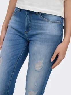 ONLBLUSH Vita media Skinny Fit Lunghezza alla caviglia Jeans