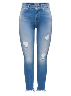 ONLBLUSH Vita media Skinny Fit Lunghezza alla caviglia Jeans