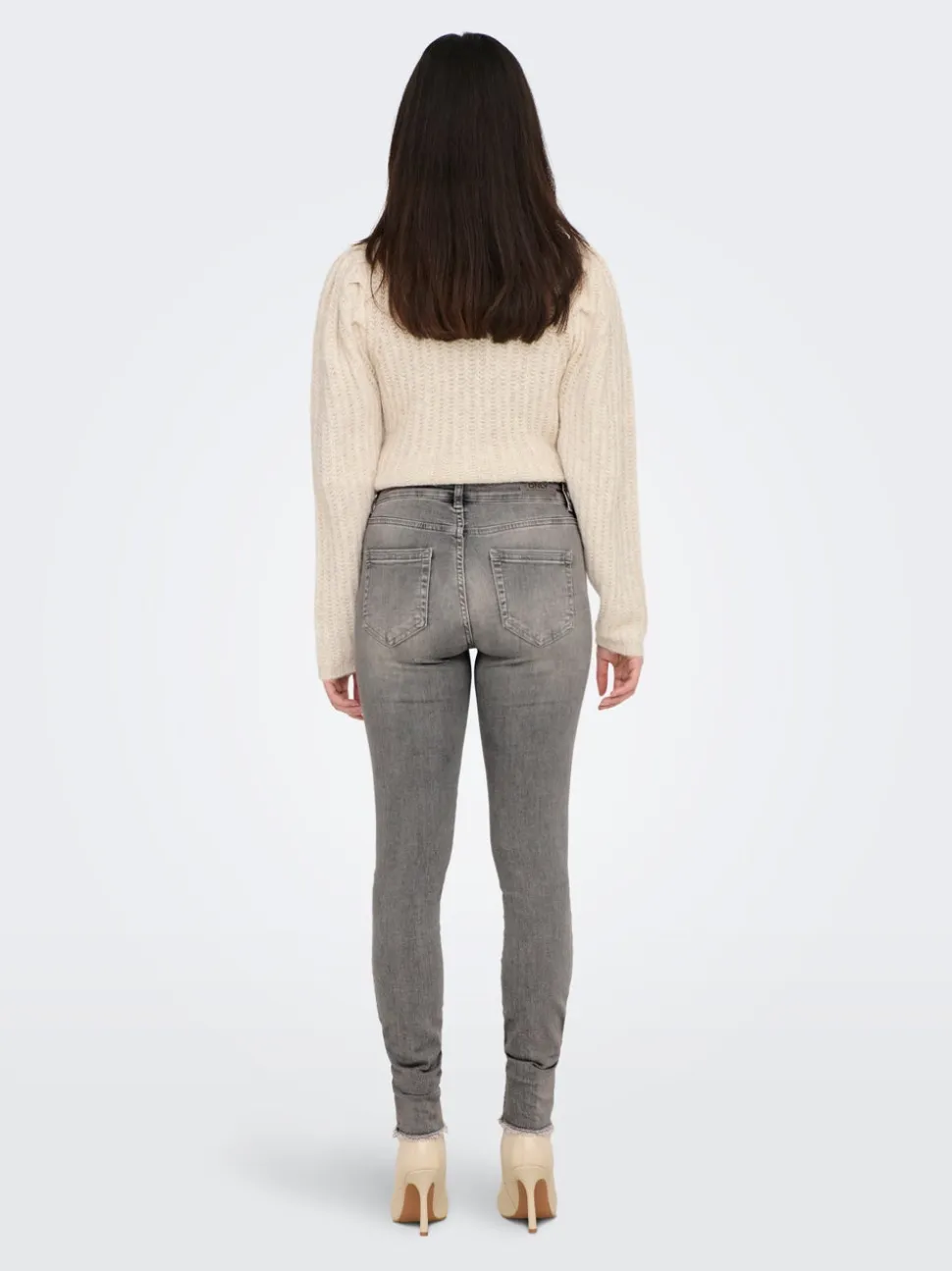 ONLBLUSH Vita media Skinny Fit Lunghezza alla caviglia Jeans