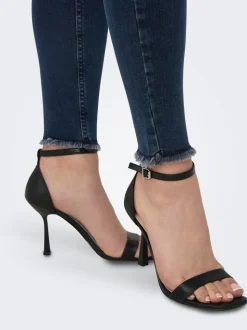 ONLBLUSH Vita media Skinny Fit Lunghezza alla caviglia Jeans