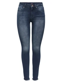 ONLBLUSH Vita media Skinny Fit Lunghezza alla caviglia Jeans