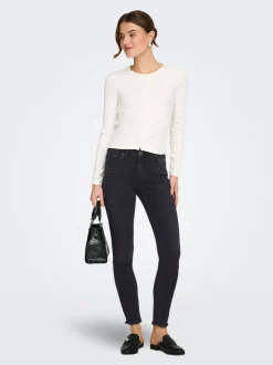 ONLBLUSH Vita media Skinny Fit Lunghezza alla caviglia Jeans