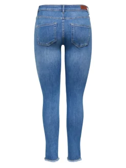 ONLBLUSH Vita media Skinny Fit Lunghezza alla caviglia Jeans